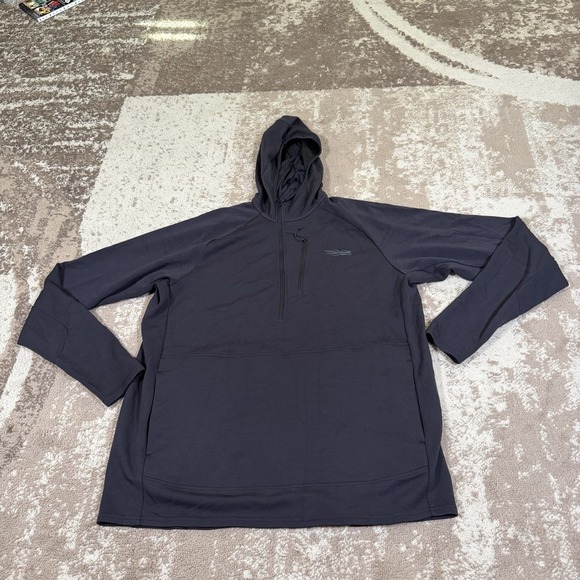 Sitka Gear Other - Sitka Core Merino 330 Hoody Mens 2XL Black Performance Hunting 1/2 Zip